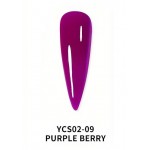 PolyGel UV LED pentru unghii false Misscheering NEON Profesional de 15 ML -  YCS09 Purple Berry
